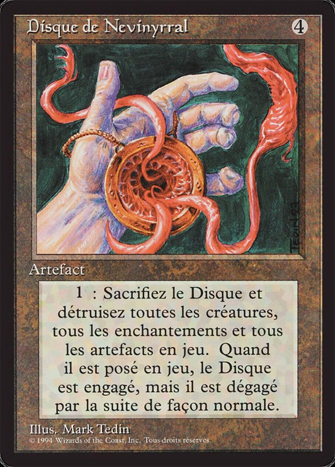 Nevinyrral's Disk [Foreign Black Border] | Gamer Loot