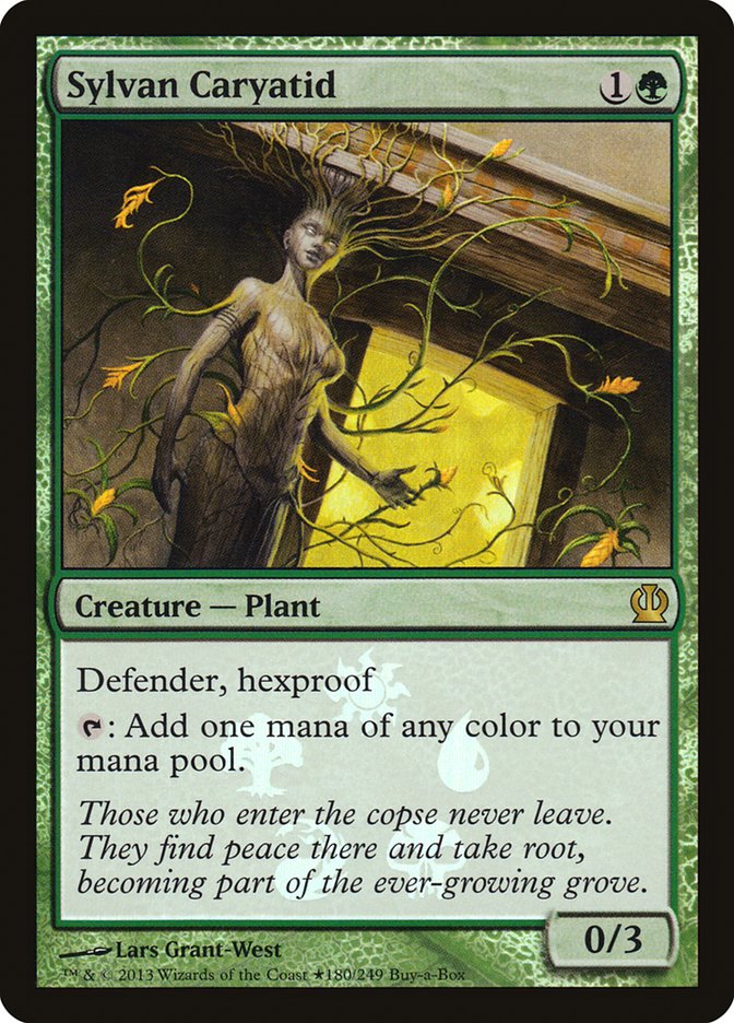 Sylvan Caryatid (Buy-A-Box) [Theros Promos] | Gamer Loot