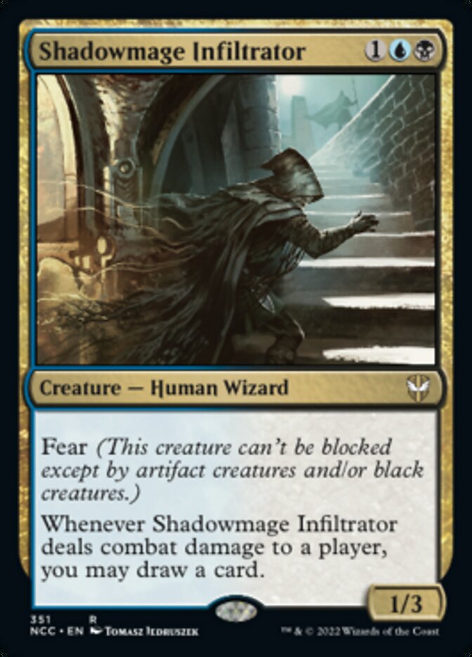 Shadowmage Infiltrator [Streets of New Capenna Commander] | Gamer Loot