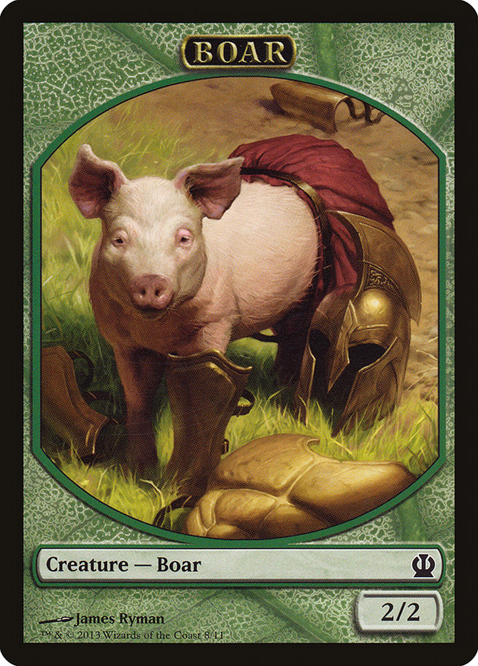 Boar [Theros Tokens] | Gamer Loot