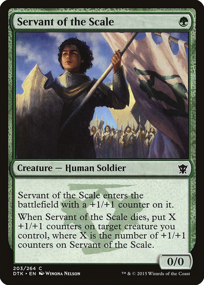 Servant of the Scale [Dragons of Tarkir] | Gamer Loot