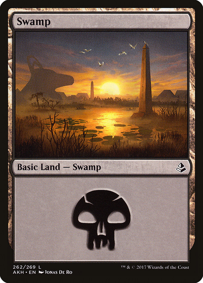 Swamp (262) [Amonkhet] | Gamer Loot