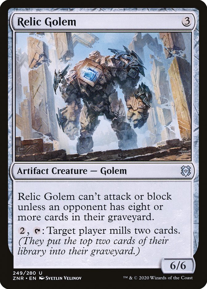 Relic Golem [Zendikar Rising] | Gamer Loot