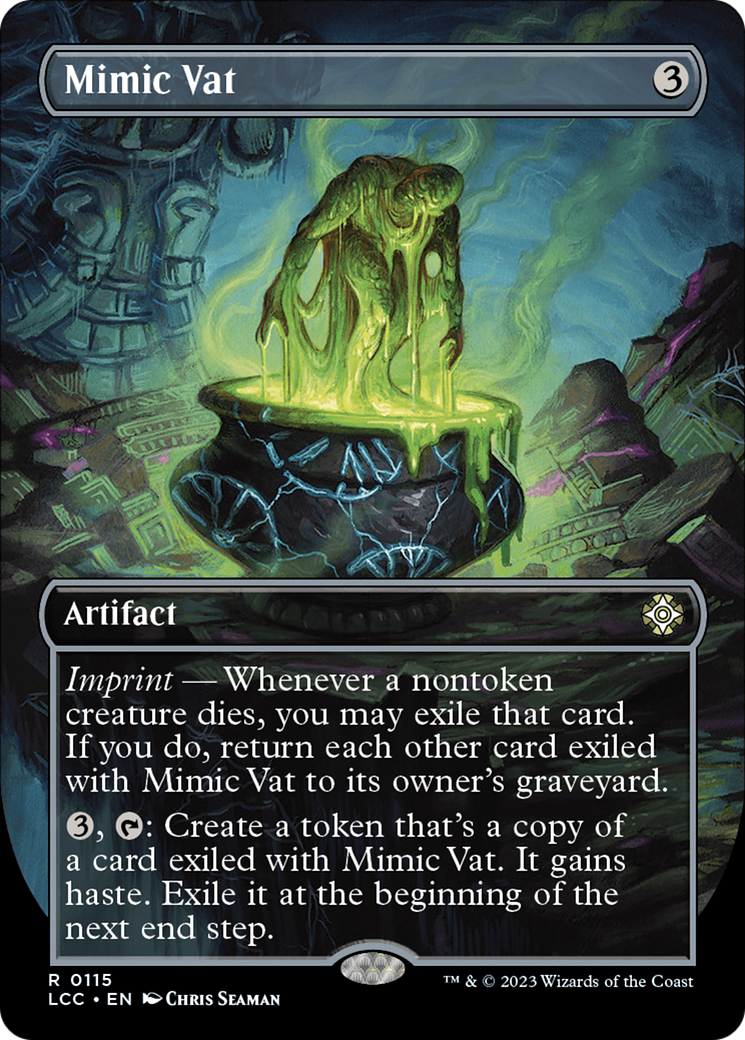 Mimic Vat (Borderless) [The Lost Caverns of Ixalan Commander] | Gamer Loot