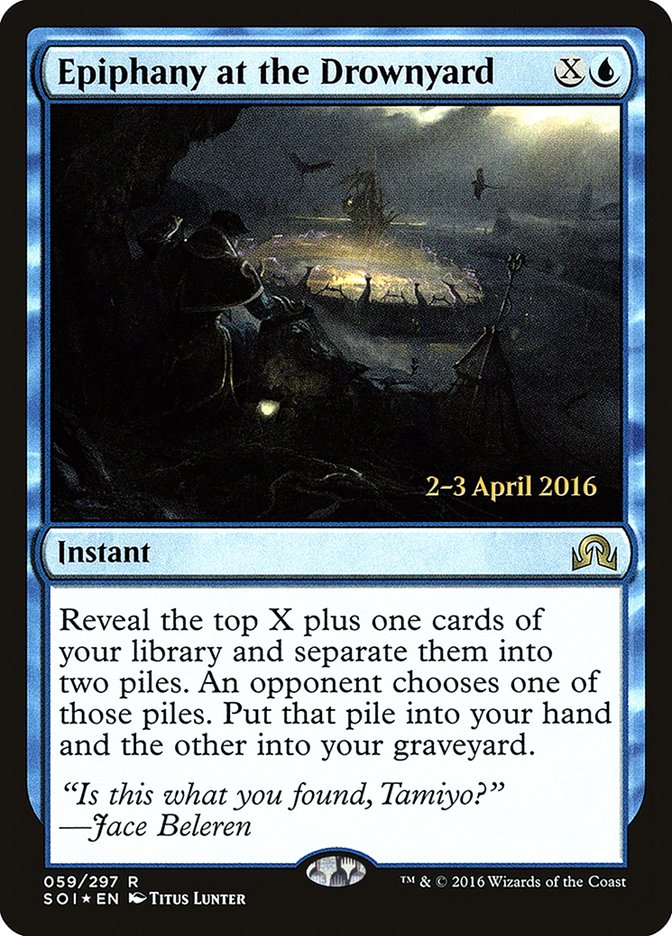 Epiphany at the Drownyard [Shadows over Innistrad Prerelease Promos] | Gamer Loot