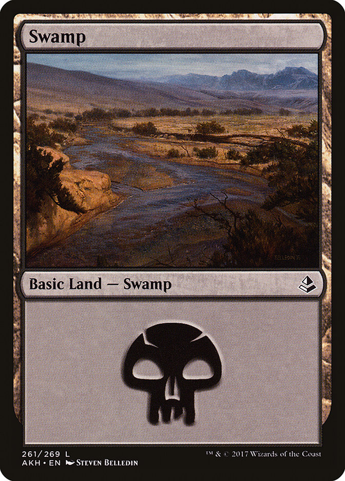 Swamp (261) [Amonkhet] | Gamer Loot