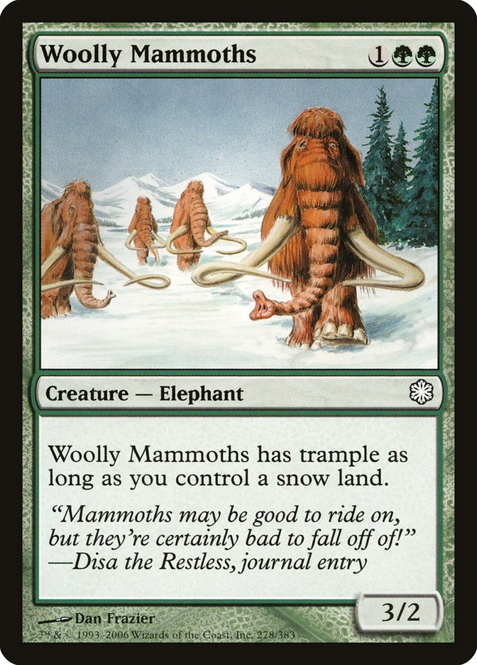 Woolly Mammoths [Coldsnap Theme Decks] | Gamer Loot