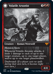 Volatile Arsonist // Dire-Strain Anarchist [Innistrad: Double Feature] | Gamer Loot