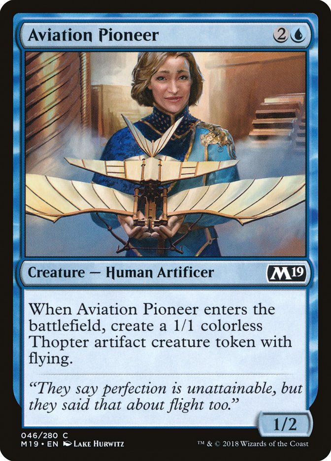 Aviation Pioneer [Core Set 2019] | Gamer Loot