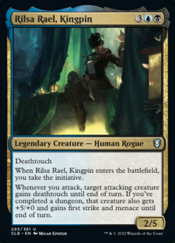 Rilsa Rael, Kingpin [Commander Legends: Battle for Baldur's Gate] | Gamer Loot