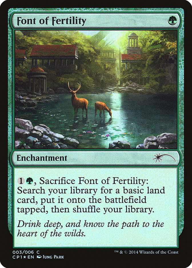 Font of Fertility [Magic 2015 Clash Pack] | Gamer Loot