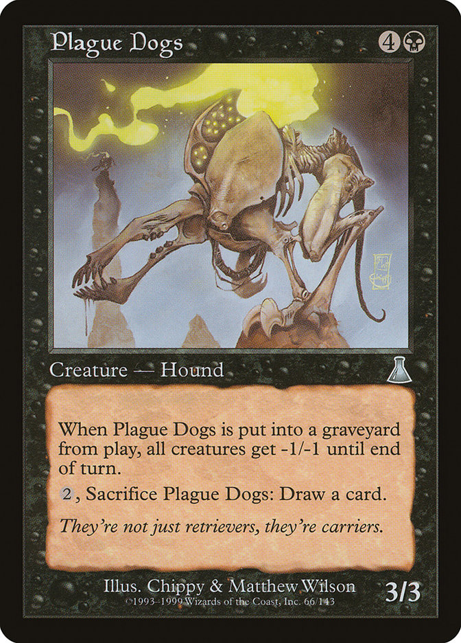 Plague Dogs [Urza's Destiny] | Gamer Loot