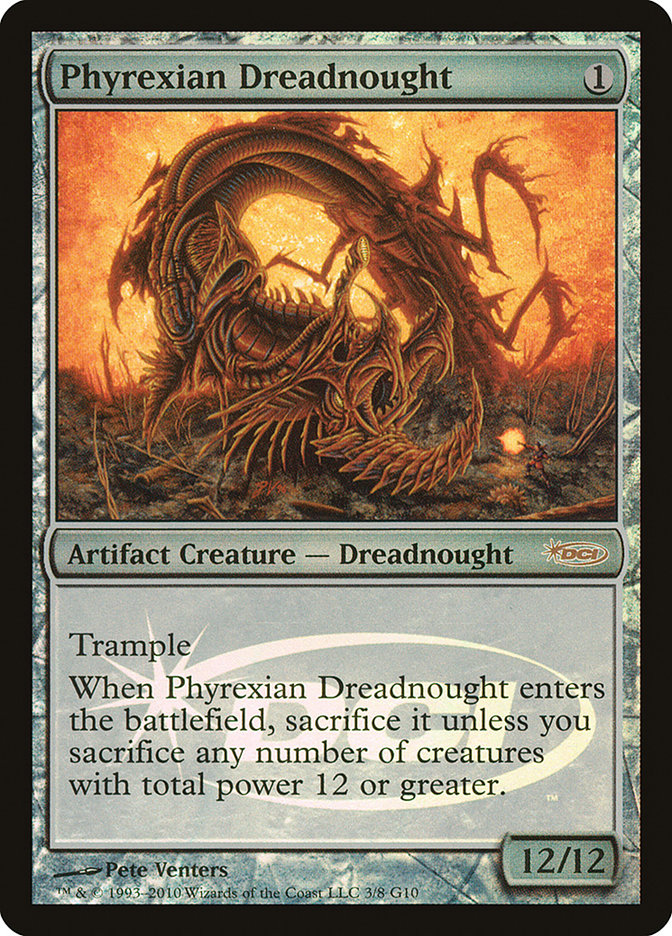 Phyrexian Dreadnought [Judge Gift Cards 2010] | Gamer Loot