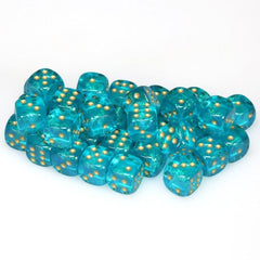 Chessex: D6 Borealis™ Dice Set - 12mm | Gamer Loot