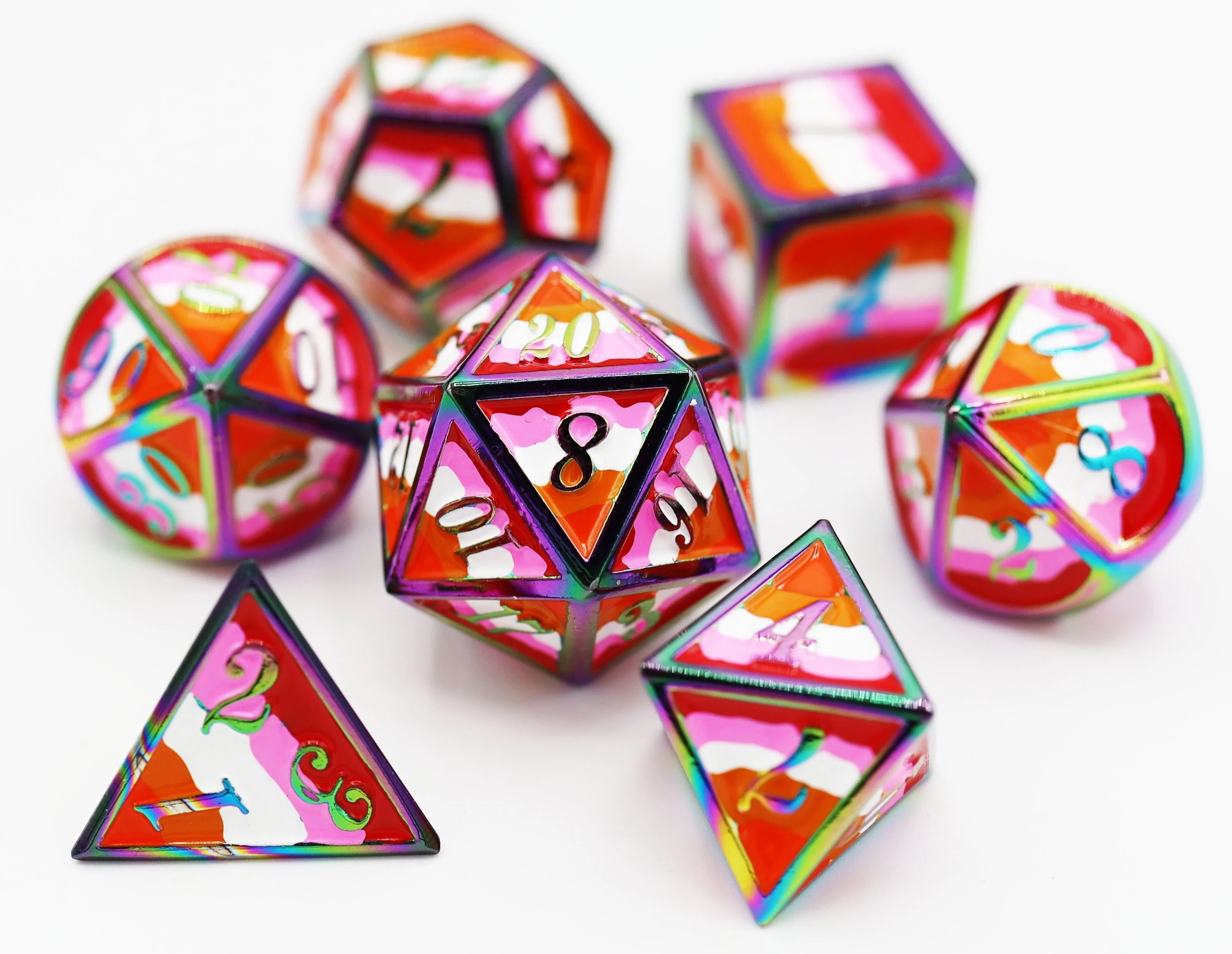 Foam Brain Games:  Pride Dice | Gamer Loot