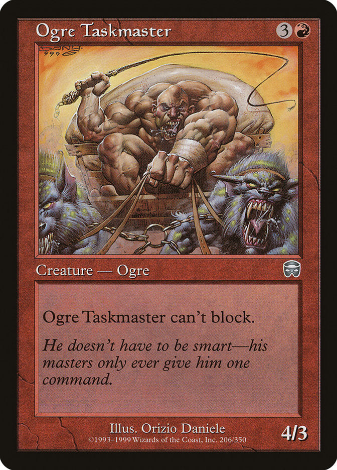 Ogre Taskmaster [Mercadian Masques] | Gamer Loot