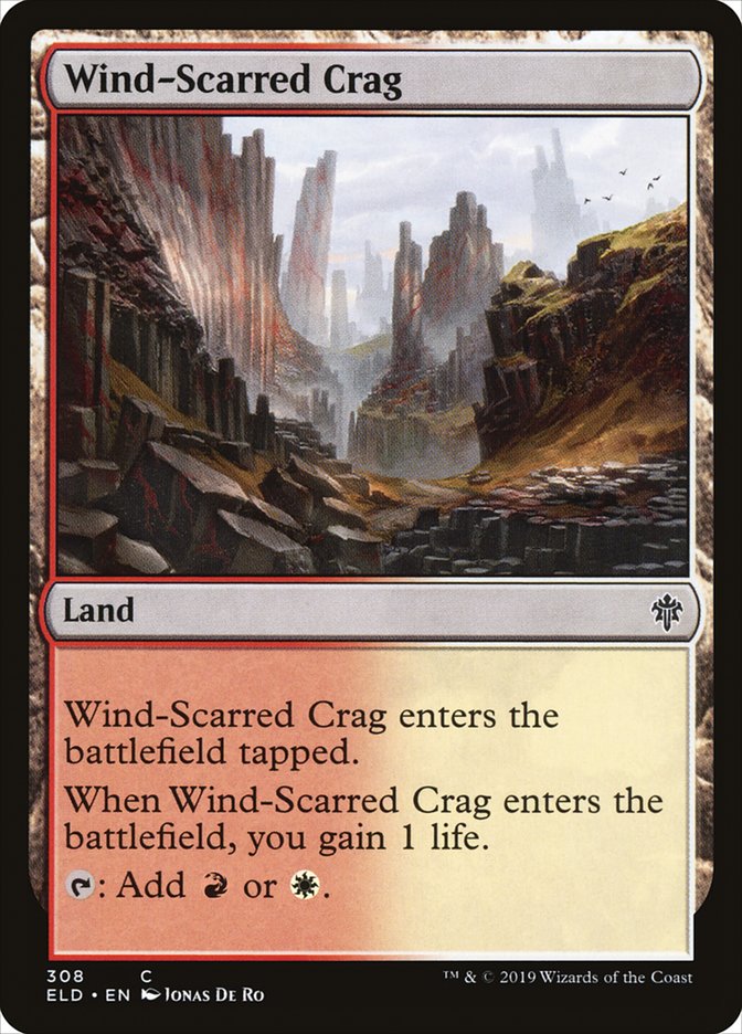 Wind-Scarred Crag [Throne of Eldraine] | Gamer Loot