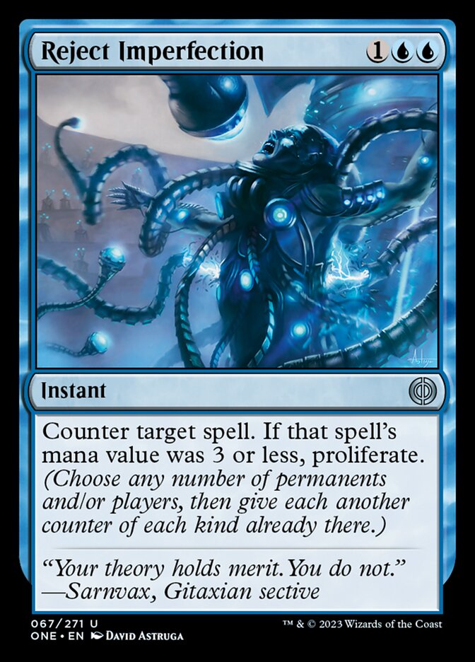 Reject Imperfection [Phyrexia: All Will Be One] | Gamer Loot