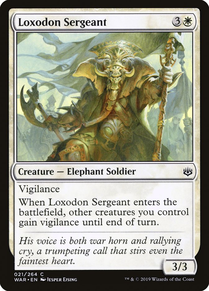 Loxodon Sergeant [War of the Spark] | Gamer Loot