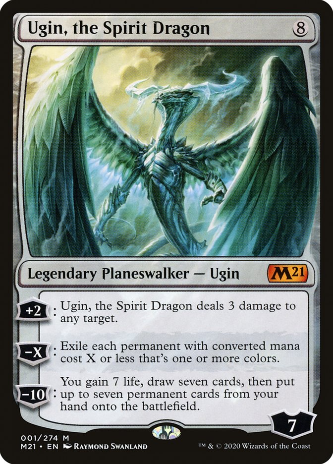 Ugin, the Spirit Dragon [Core Set 2021] | Gamer Loot