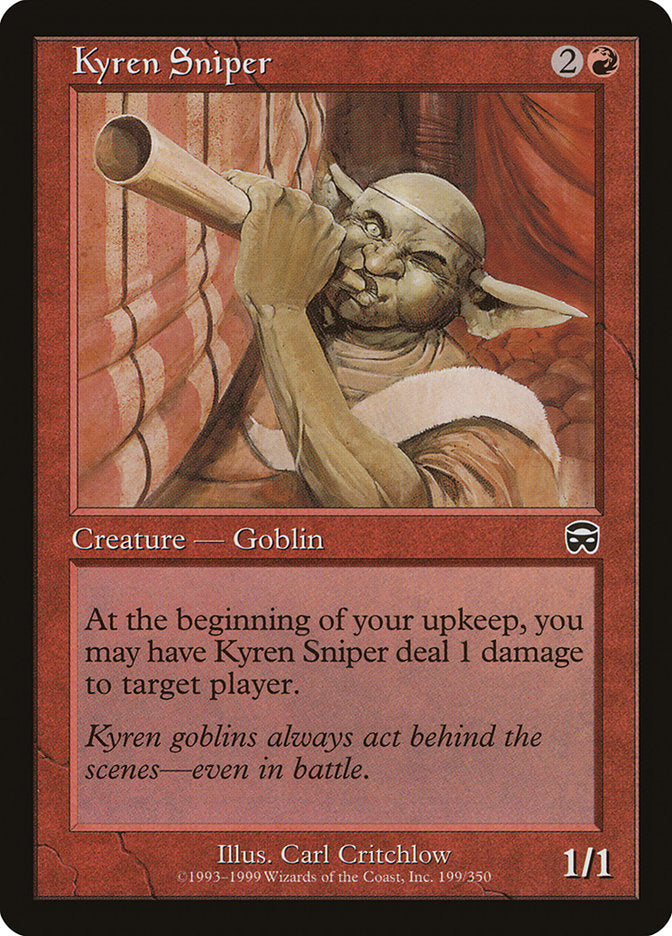 Kyren Sniper [Mercadian Masques] | Gamer Loot