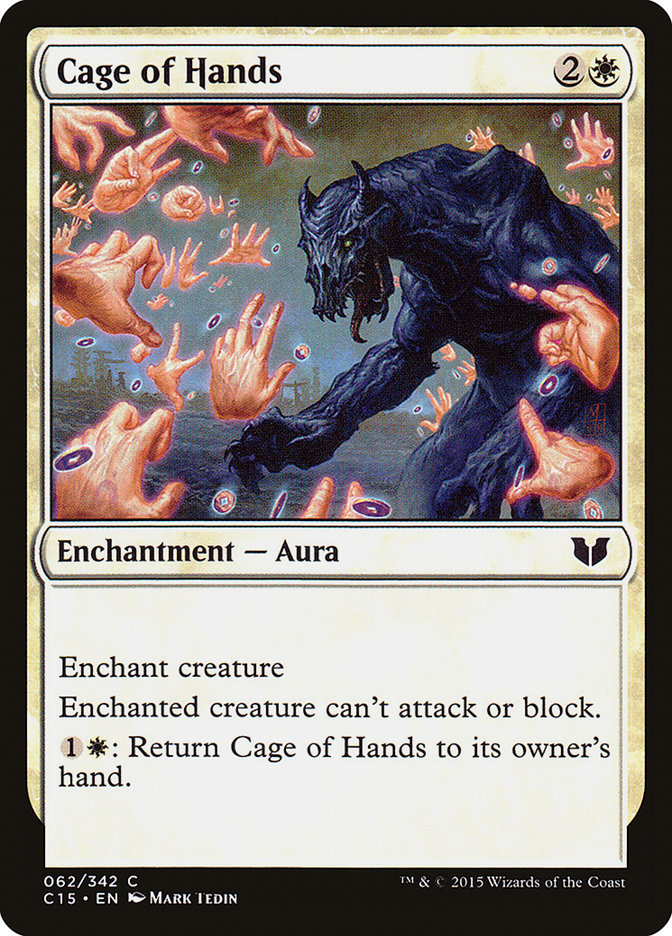 Cage of Hands [Commander 2015] | Gamer Loot