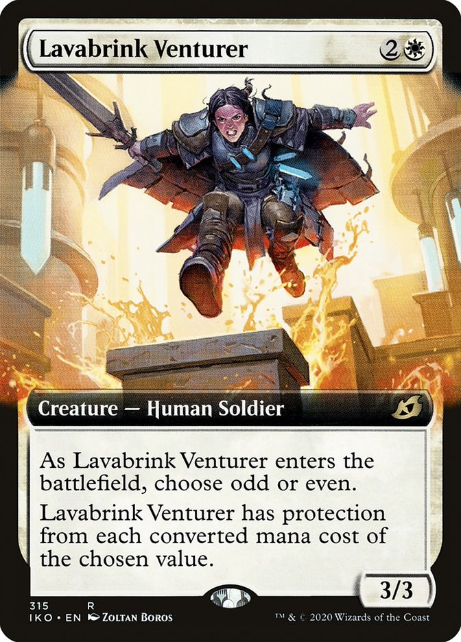 Lavabrink Venturer (Extended Art) [Ikoria: Lair of Behemoths] | Gamer Loot