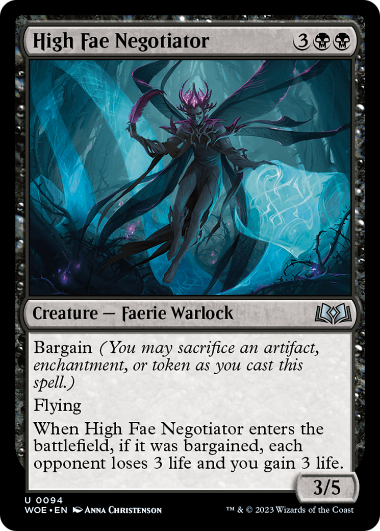 High Fae Negotiator [Wilds of Eldraine] | Gamer Loot