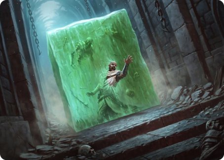 Gelatinous Cube Art Card [Dungeons & Dragons: Adventures in the Forgotten Realms Art Series] | Gamer Loot