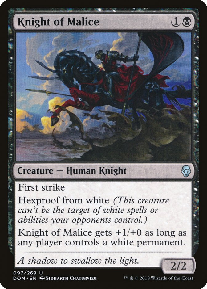 Knight of Malice [Dominaria] | Gamer Loot