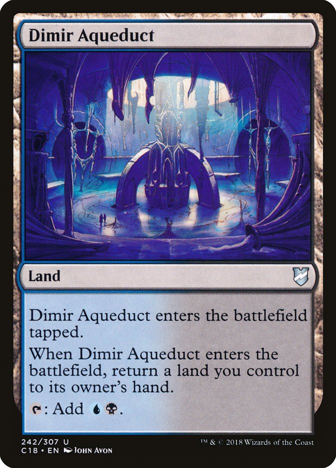 Dimir Aqueduct [Commander 2018] | Gamer Loot