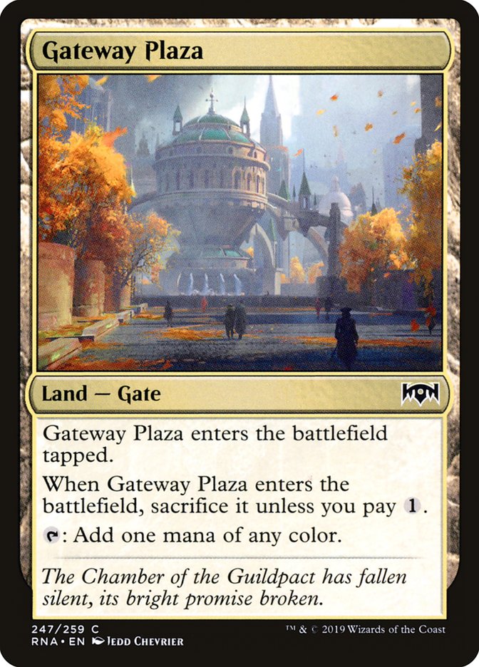 Gateway Plaza [Ravnica Allegiance] | Gamer Loot