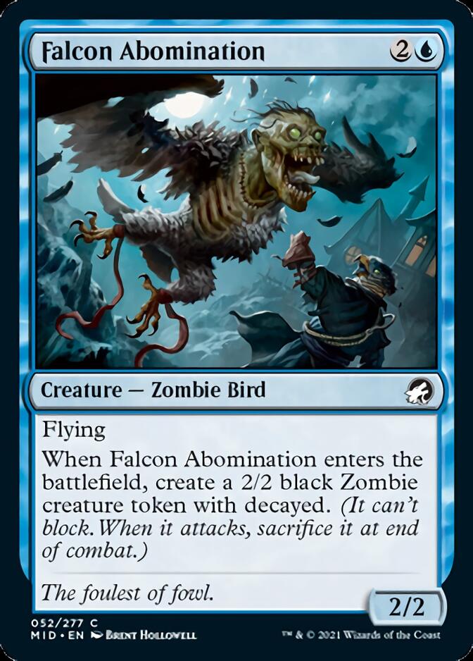 Falcon Abomination [Innistrad: Midnight Hunt] | Gamer Loot