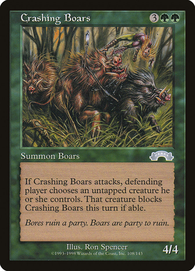 Crashing Boars [Exodus] | Gamer Loot