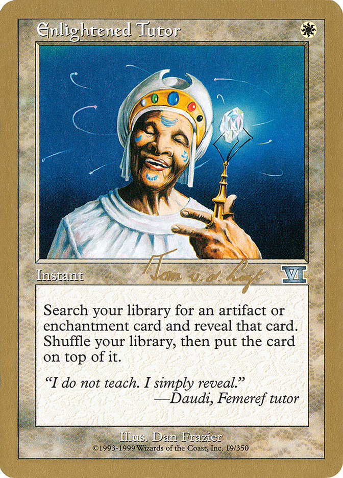 Enlightened Tutor (Tom van de Logt) [World Championship Decks 2000] | Gamer Loot