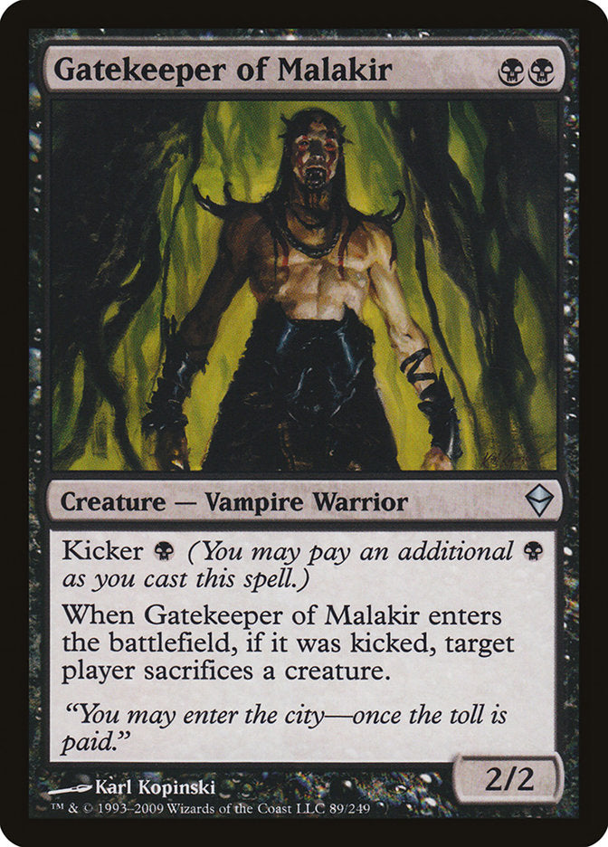 Gatekeeper of Malakir [Zendikar] | Gamer Loot