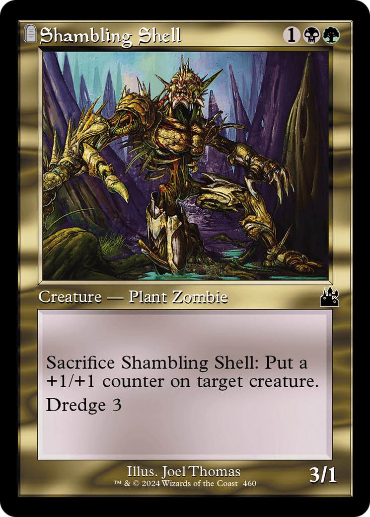 Shambling Shell (Retro Frame) [Ravnica Remastered] | Gamer Loot