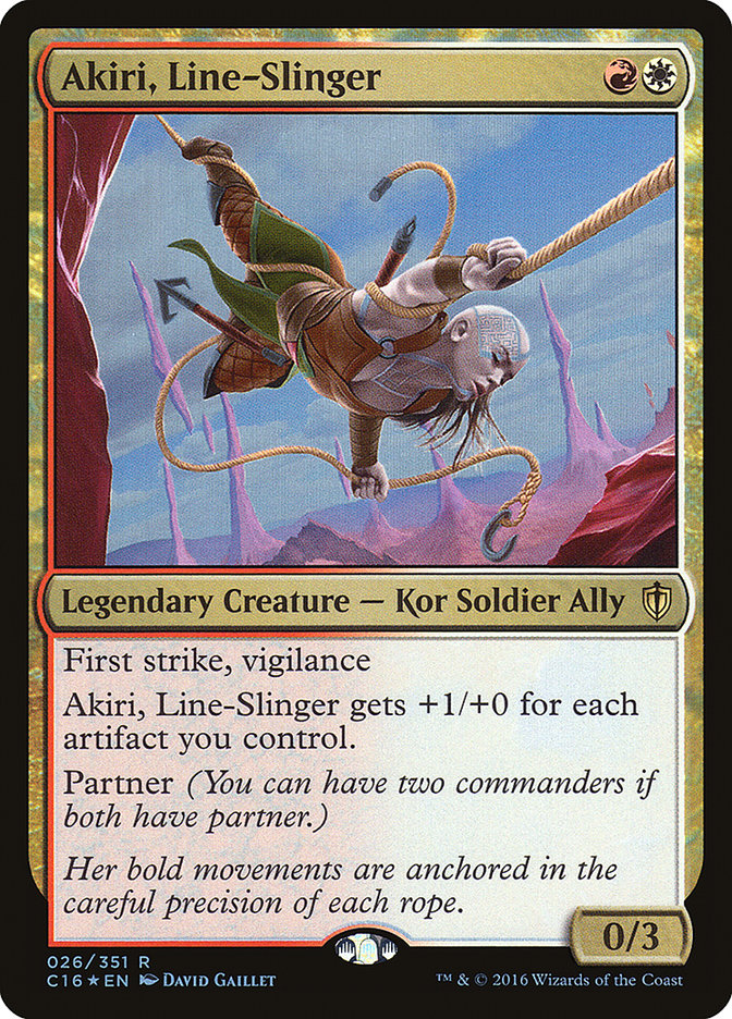 Akiri, Line-Slinger [Commander 2016] | Gamer Loot