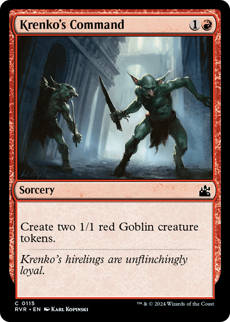Krenko's Command [Ravnica Remastered] | Gamer Loot