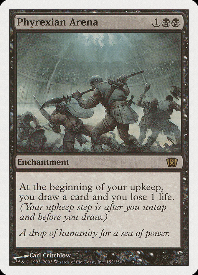 Phyrexian Arena [Eighth Edition] | Gamer Loot