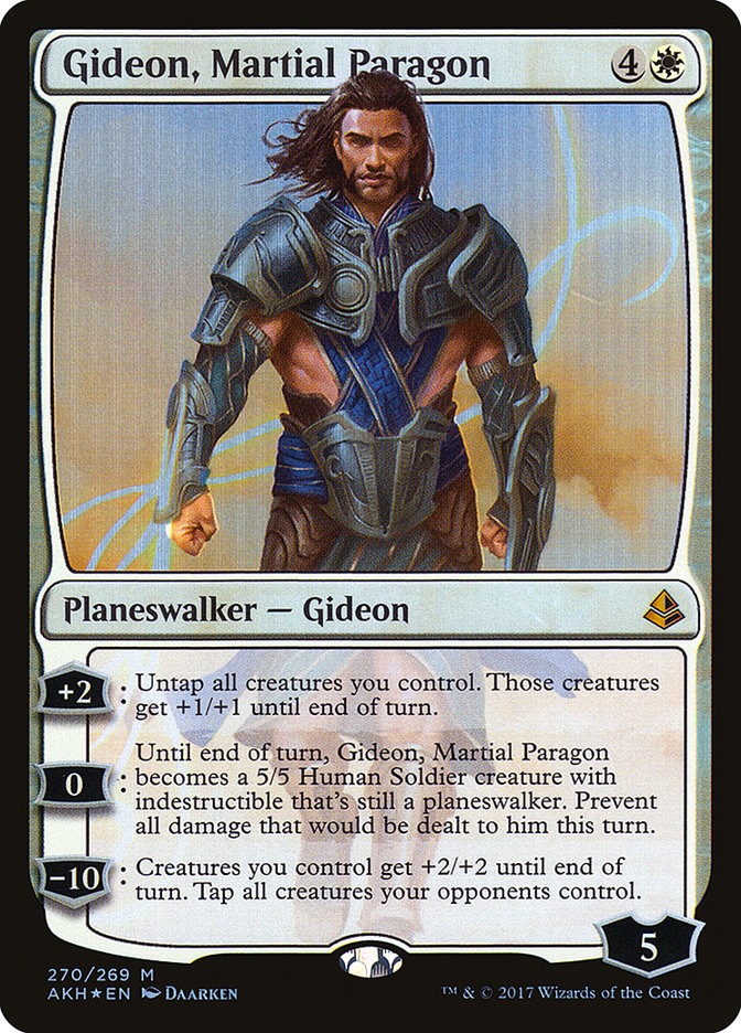 Gideon, Martial Paragon [Amonkhet] | Gamer Loot