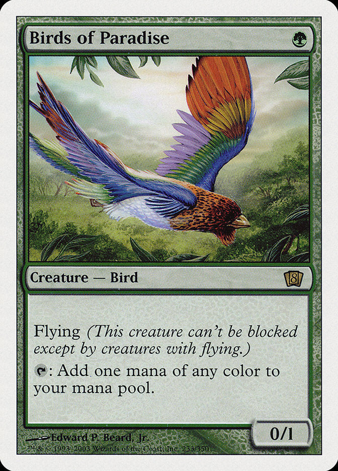 Birds of Paradise [Eighth Edition] | Gamer Loot