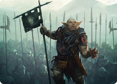 Ugluk of the White Hand Art Card [The Lord of the Rings: Tales of Middle-earth Art Series] | Gamer Loot