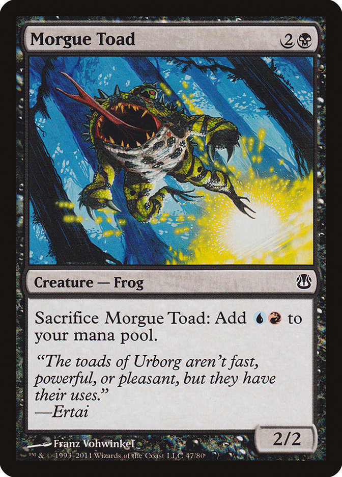 Morgue Toad [Duel Decks: Ajani vs. Nicol Bolas] | Gamer Loot