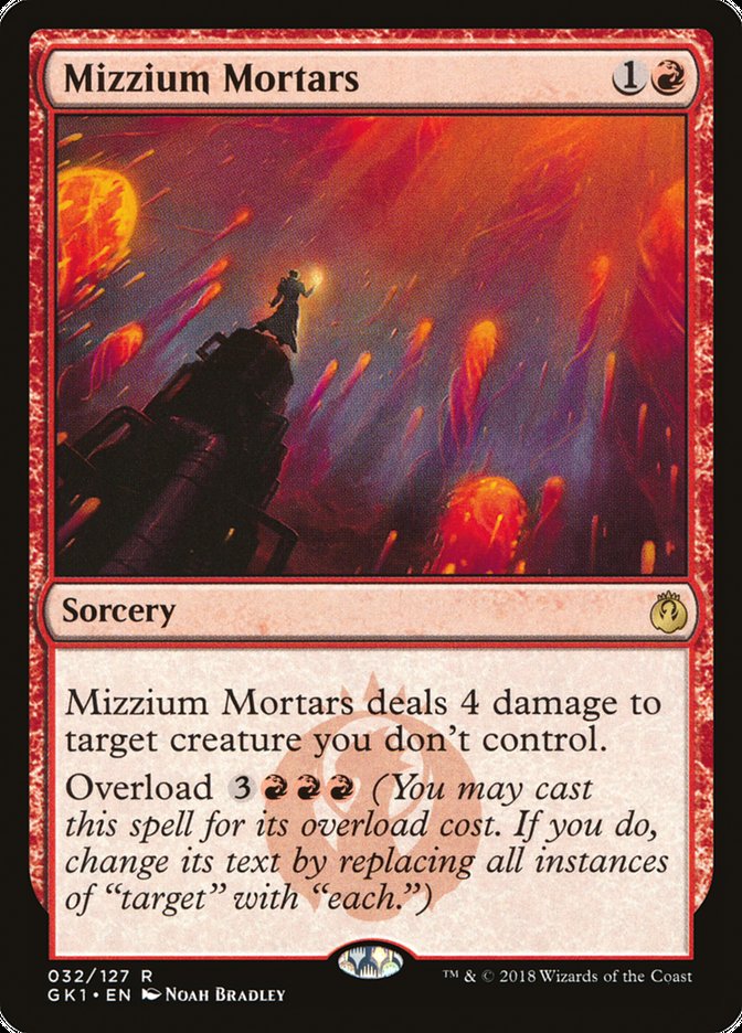 Mizzium Mortars [Guilds of Ravnica Guild Kit] | Gamer Loot