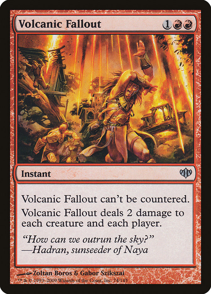 Volcanic Fallout [Conflux] | Gamer Loot