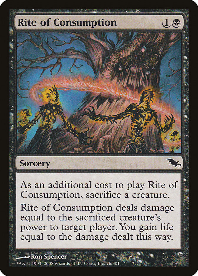 Rite of Consumption [Shadowmoor] | Gamer Loot