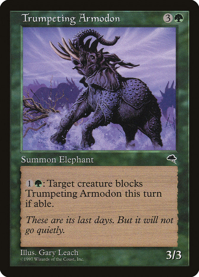 Trumpeting Armodon [Tempest] | Gamer Loot