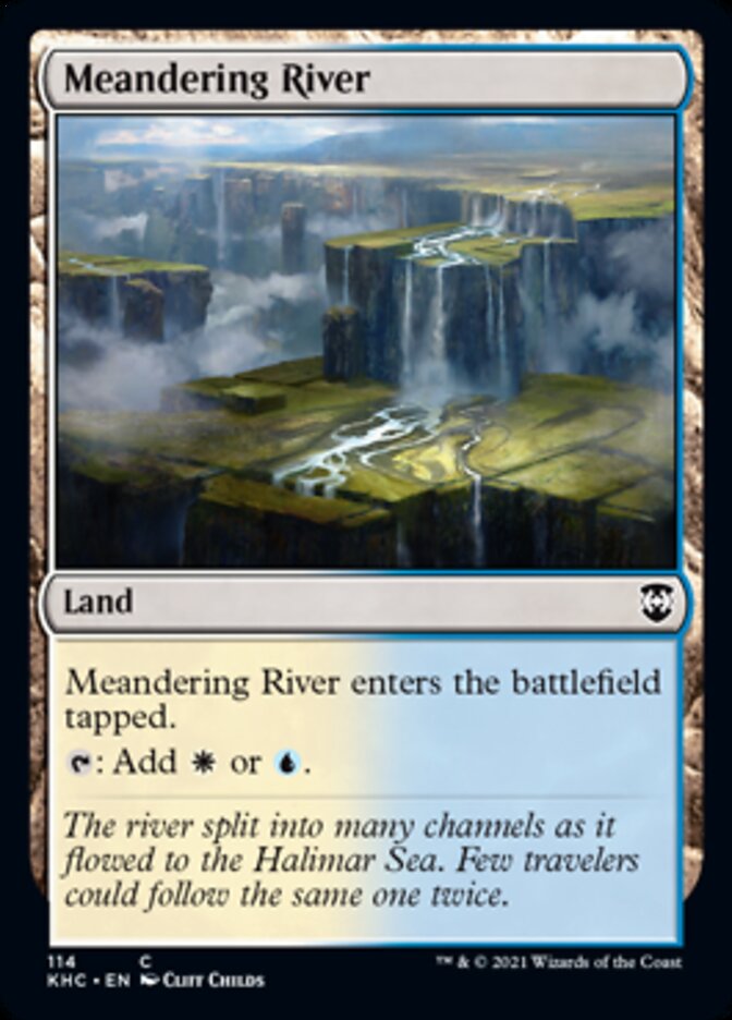 Meandering River [Kaldheim Commander] | Gamer Loot