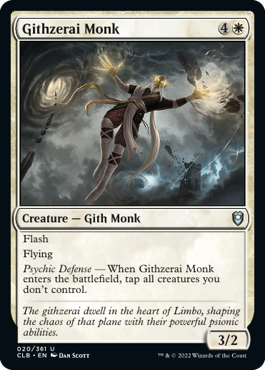 Githzerai Monk [Commander Legends: Battle for Baldur's Gate] | Gamer Loot